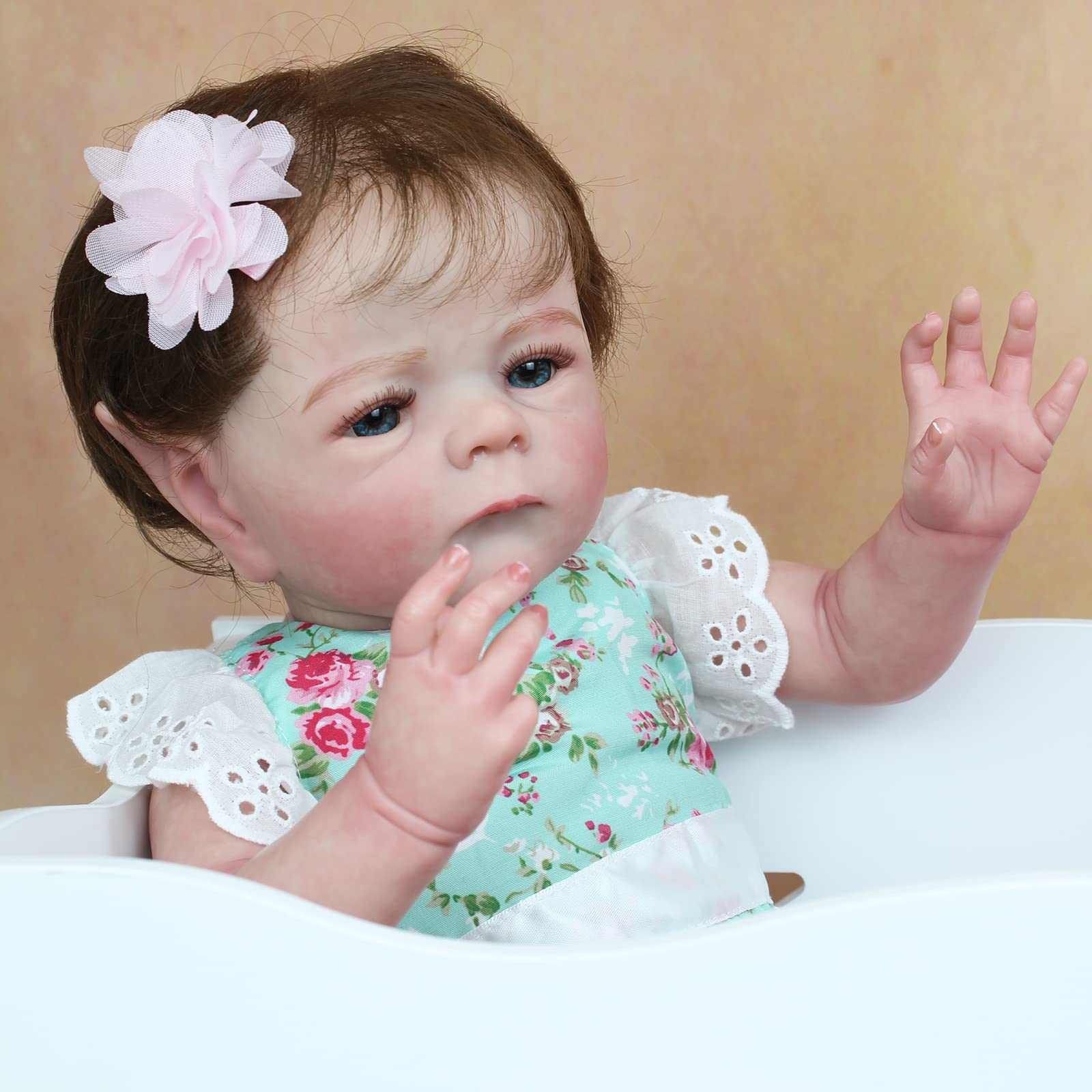 Amazon.co.jp: 50cm エルフの耳リボーン赤ちゃん人形 20インチ幼児人形
